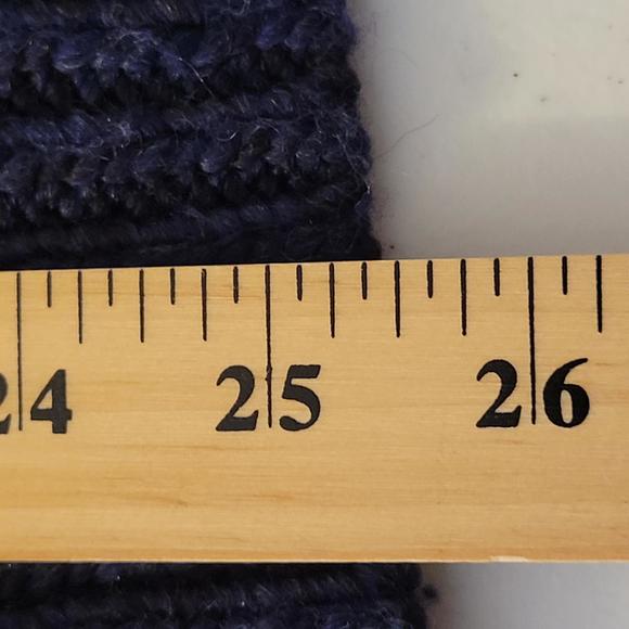 American Eagle Blue Multi Color Alpaca Blend Fair Isle Sweater Women Size XS-S - Picture 5 of 10